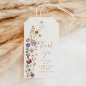 Wildflower Boho Vrijgezellenfeest Cadeaulabel