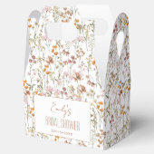 Wildflower Boho Vrijgezellenfeest in Bloom Garden Bedankdoosjes (Geopend)