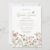 Wildflower Boho Vrijgezellenfeest Kaart (Voorkant)