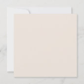 Wildflower Boho Wedding Invitation (Achterkant)