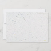 Wildflower Boho Wedding Save the Date (Achterkant)