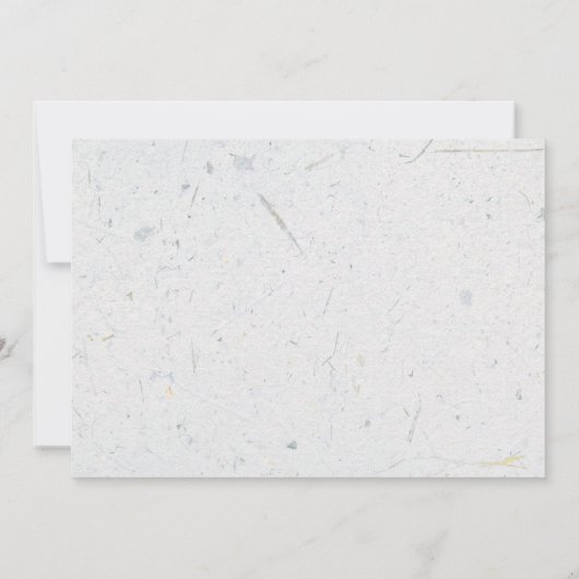 Wildflower Boho Wedding Save the Date (Achterkant)