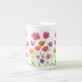Wildflower Bone China Mok (Voorkant)