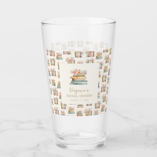 Wildflower Books Bruidsfeestje Glas (Voorkant)