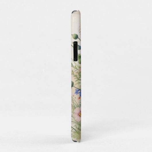 Wildflower Botanical Floral iPad Case – Nature-Ins (Achterkant/rechts)
