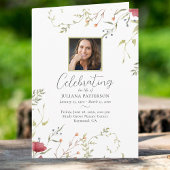 Wildflower Botanicals Order of Service Uitvaart Programma