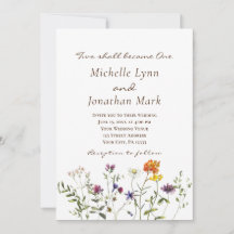 Wildflower Botanische Bloemen Christelijke Bruilof