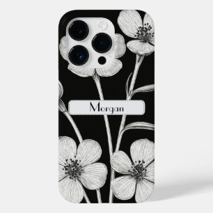 Wildflower Botanische Bloemen Gepersonaliseerd Case-Mate iPhone 14 Pro Hoesje