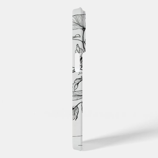 Wildflower Botanische Bloemen Gepersonaliseerd Case-Mate iPhone Case (Achterkant / Rechts)