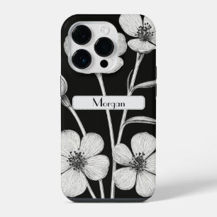 Wildflower Botanische Bloemen Gepersonaliseerd iPhone 14 Plus Hoesje