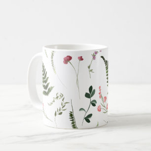  Wildflower Botanische Patroon Koffiemok
