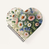 Wildflower Botanische Spiraal Notebook Notitieboek (Voorkant)