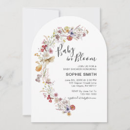 Wildflower botanische tuin Baby in bloei Kaart