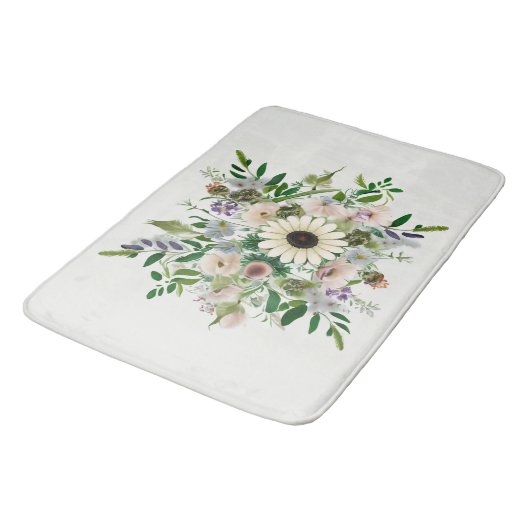 Wildflower Bouquet Badmat (Gekanteld)