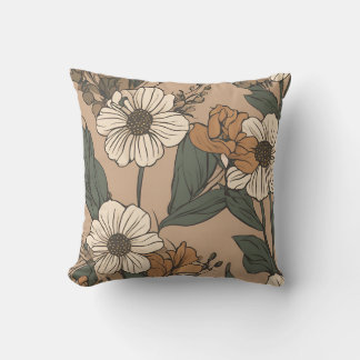 Wildflower Bouquet Cottagecore D2 Kussen