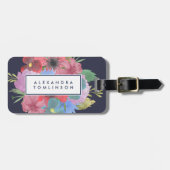 Wildflower Bouquet - Gepersonaliseerd Bagagelabel (Voorkant horizontaal)