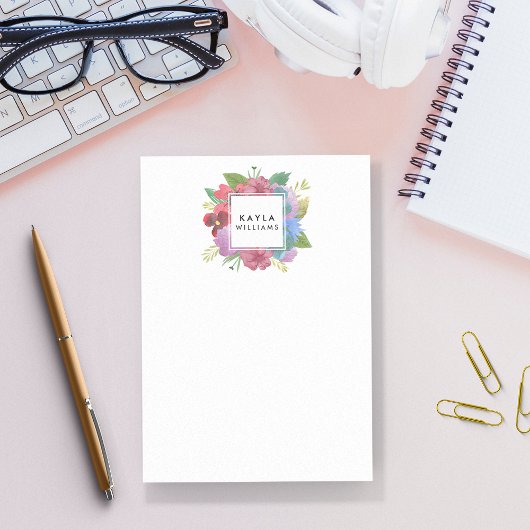 Wildflower Bouquet - Gepersonaliseerd Post-it® Notes