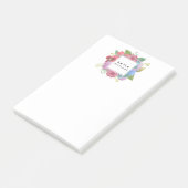 Wildflower Bouquet - Gepersonaliseerd Post-it® Notes (Schuin)