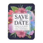 Wildflower Bouquet Save the Date Magneet (Verticaal)