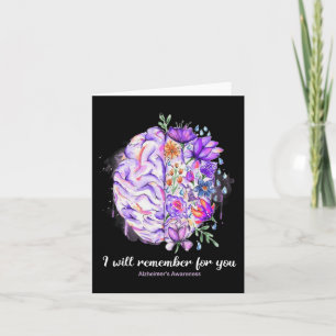 Wildflower Brein Onthoud voor jou Alzheimer Brein Kaart