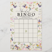 Wildflower bruids bingo | Spelletjes (Voorkant)