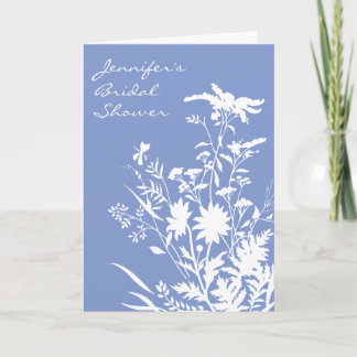 Wildflower Bruids Douche Uitnodiging - 5x7 Kaart