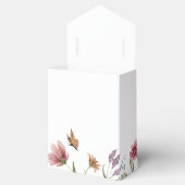Wildflower bruiloft gunst box bedankdoosjes (Geopend)