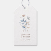 Wildflower bruiloft gunst Label Cadeaulabel (Voorkant)