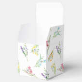 Wildflower Bruiloft Pretty Weide Bloem Bedankdoosjes (Geopend)