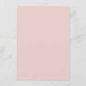 Wildflower bruiloft zitgrafiek Kaart (Achterkant)