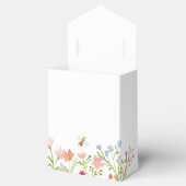 Wildflower Bumblebee Floral Treats en Bedankdoosjes (Geopend)