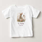 Wildflower Bunny met gepersonaliseerde grootmoeder (Voorkant)