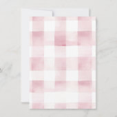 Wildflower Butterfly Bunny Konijn Verjaardag Kaart (Achterkant)