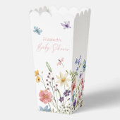 Wildflower Butterfly Garden Baby shower Popcorn Bedankdoosjes (Voorkant)