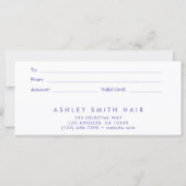 Wildflower Cadeaubon (Achterkant)