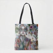 Wildflower Canvas tas van DAKimage (Voorkant)