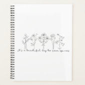 Wildflower Chiropractie, Chiropractor, Wervelkolom Planner (Voorkant)