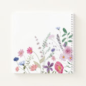 Wildflower Circle Doop Gastenboek Notitieboek (Achterkant)
