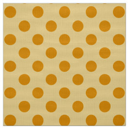 WILDFLOWER - Classic Gold Polka Dots op Mod Yellow Stof
