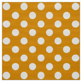WILDFLOWER - Classic Polka Dots op Gouden Geel Stof