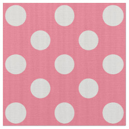 WILDFLOWER - Classic Polka Dots op Valentijn Roze Stof