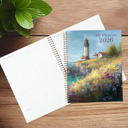 Wildflower Clifftop Lighthouse Planner