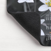Wildflower Cluster Fotografie 2012 Kalender Muismat (Hoek)