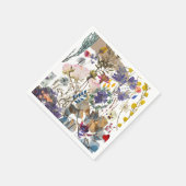 Wildflower Collage Napkin Servet (Hoek)
