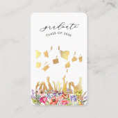  Wildflower College afstuderen Visitekaartje (Achterkant)