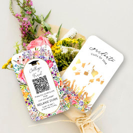  Wildflower College afstuderen Visitekaartje