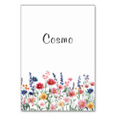 Wildflower Cosmo tafelnummer (Voorkant)