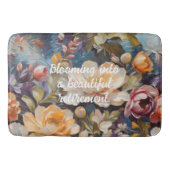  Wildflower Custom Retirement Gifts voor haar Badmat (Voorkant)