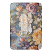  Wildflower Custom Retirement Gifts voor haar Badmat (Voorkant Verticaal)