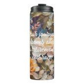  Wildflower Custom Retirement Gifts voor haar Thermosbeker (Voorkant)